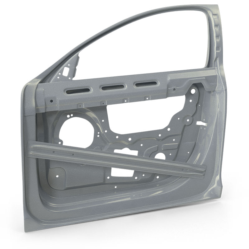 Car door frame